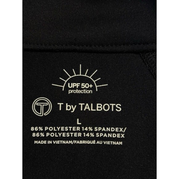 Talbots Blue Track Jacket 50+ UPF Protection Activewear Size Large‎ LRD1-2 - Picture 7 of 8